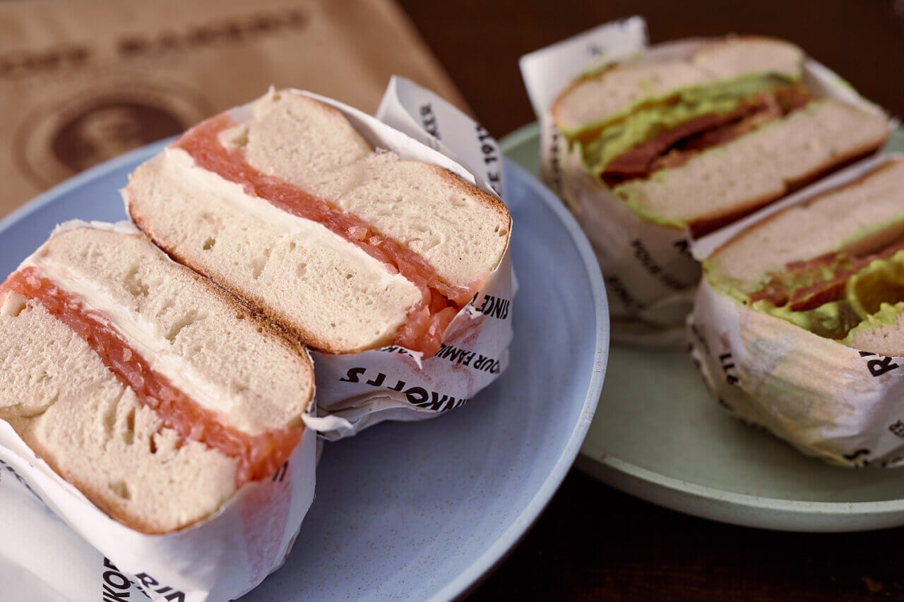 Best Smoked Salmon bagel in London | Rinkoff bakery | Wholesale or delvery